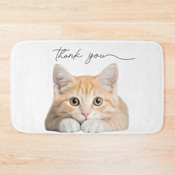 Item preview, Cozy Cat's Chin Rest: A Heartfelt Thank You designed and sold by Naturich.
