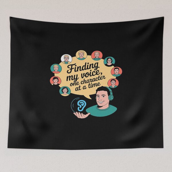 Item preview, Finding My Voice One Character at A Time designed and sold by JulienAureo.