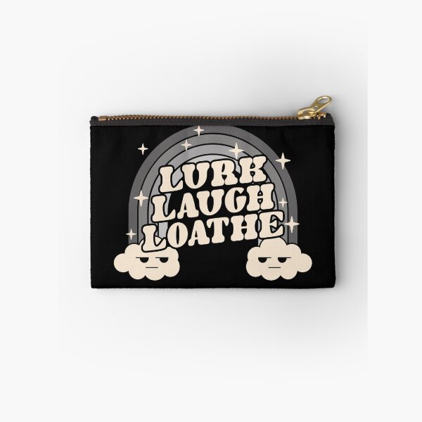 Item preview, Lurk Laugh Loathe Goth Rainbow designed and sold by ChailynReed.