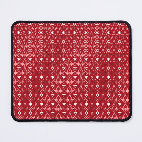 Item preview, Modern Christmas Phone Cover - Red & White Star Pattern for Holiday Style designed and sold by FestivityFinds.