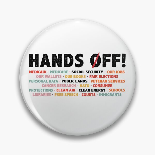 Item preview, Hands Off Protest designed and sold by studionelloe.