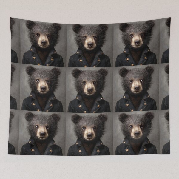 Item preview, Bear in Stylish Outfit designed and sold by Savannah Gibbs.