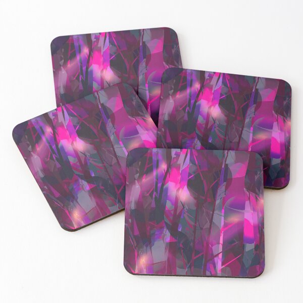 Item preview, A glass forest bathed in neon light designed and sold by JeniSeny.
