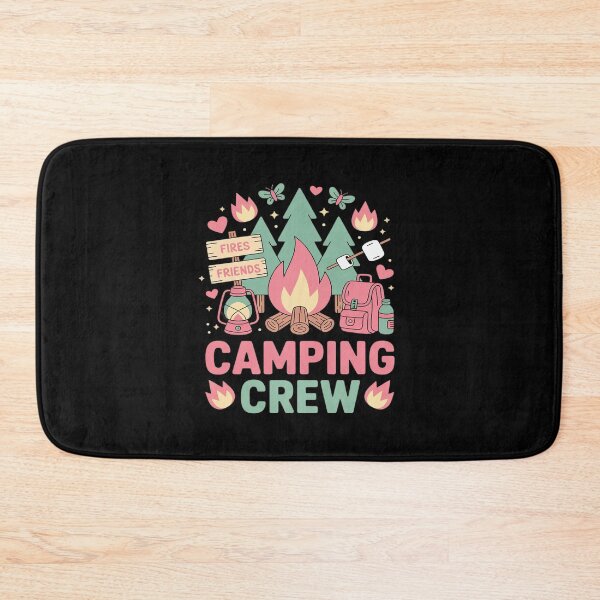 Item preview, Fires Friend Fun Camping Crew Happy Camper designed and sold by JulienAureo.