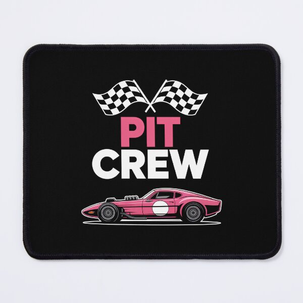 Item preview, Pit Crew Adult Kids Girls Boys Pink Racing Car Flag designed and sold by PunkNation-Arts.