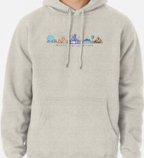 Meet me at my Happy Place Vector Orlando Theme Park Illustration Design Pullover Hoodie