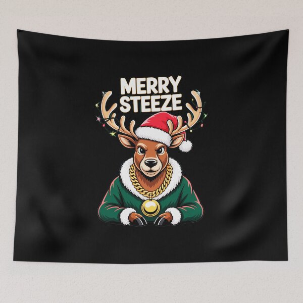 Item preview, Meery Steeze Christmas Reindeer designed and sold by SteezeeStore.