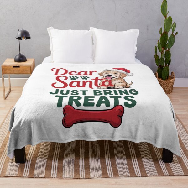 Item preview, Dear Santa Just Bring Funny Christmas Wine Dog designed and sold by VladoZork.