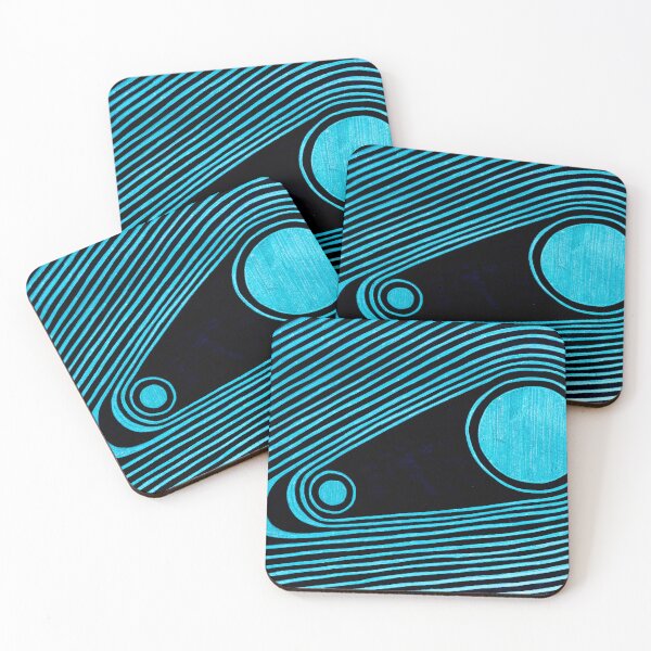 Item preview, Kinetic Tide – Abstract Line & Motion Art designed and sold by kenglishart.