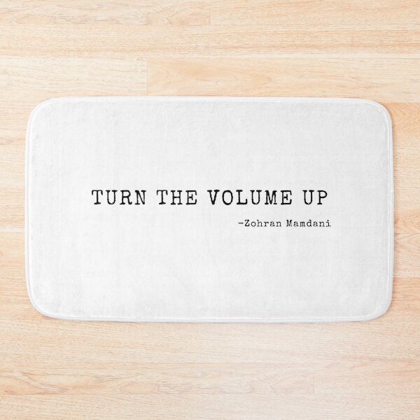 Item preview, Turn The Volume Up Zohran Mamdani  designed and sold by ivotee.