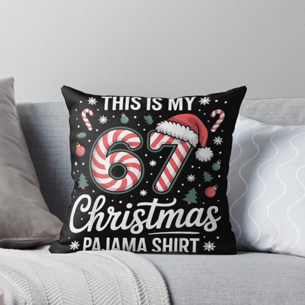 Item preview, Sweet Candycane Number Sixty-Seven Christmas Pajama Shirt Design designed and sold by RuperDelois.
