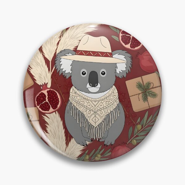 Item preview, Cozy Koala Holiday Pattern (Aussie Christmas) designed and sold by MvuuStudio.