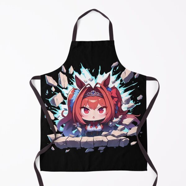 Item preview, Daiwa Scarlet Peeking Chibi Uma Musume Pretty Derby Anime Girl designed and sold by TorbenKuhano.