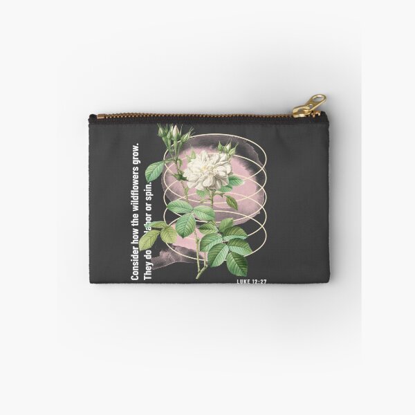 Item preview, Consider the Wildflowers Luke 12:27 designed and sold by NMWApparel.