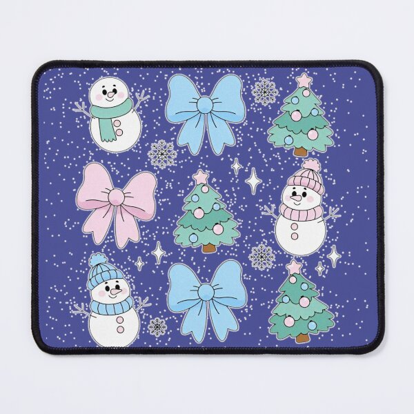 Item preview, Snowman and Merry Christmas Tree designed and sold by loveiscosmic.