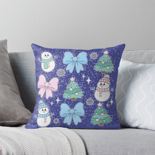 Item preview, Snowman and Merry Christmas Tree designed and sold by loveiscosmic.