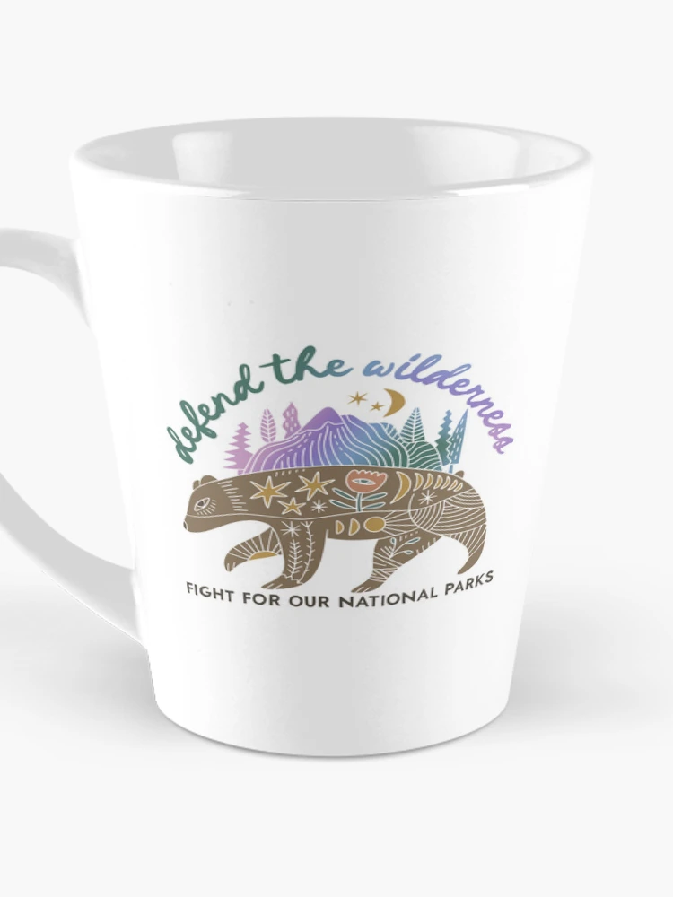 Thumbnail 3 of 4, Coffee Mug, Defend The Wilderness designed and sold by RoderickStout.
