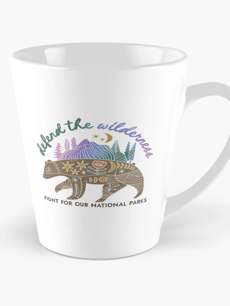 Thumbnail 1 of 4, Coffee Mug, Defend The Wilderness designed and sold by RoderickStout.