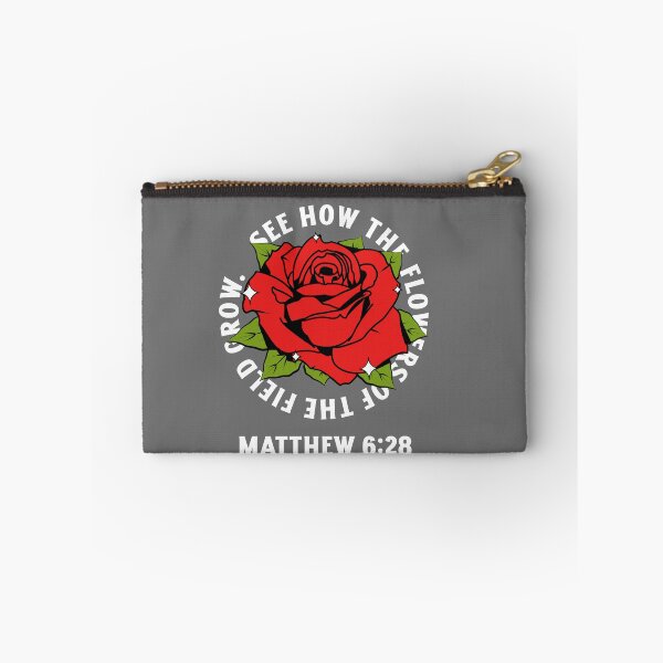 Item preview, Flowers of the Field Matthew 6:28 designed and sold by NMWApparel.