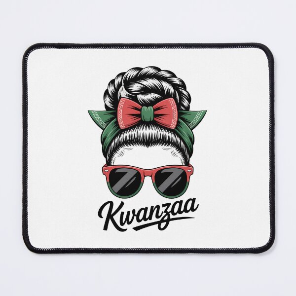 Item preview, Kwanzaa Women Girls Messy Bun Kwanzaa Seven Principles designed and sold by PunkNation-Arts.