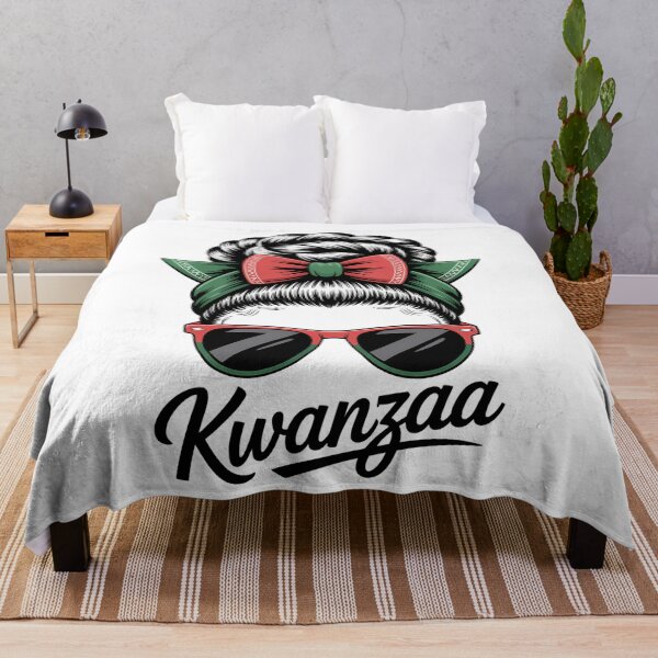Item preview, Kwanzaa Women Girls Messy Bun Kwanzaa Seven Principles designed and sold by PunkNation-Arts.