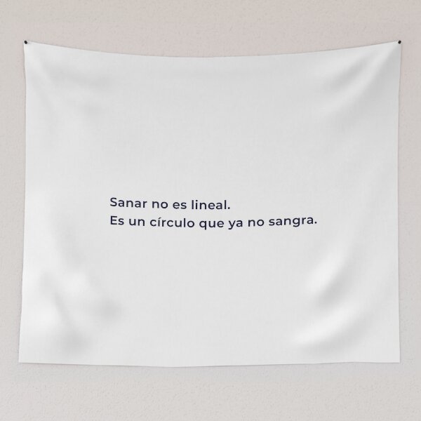 Item preview, Healing Is Not Linear - Emotional Healing Spiral Poster designed and sold by chapeto.