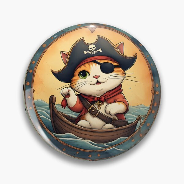 Item preview, Pirate Cat #2 designed and sold by Sam-Tada.