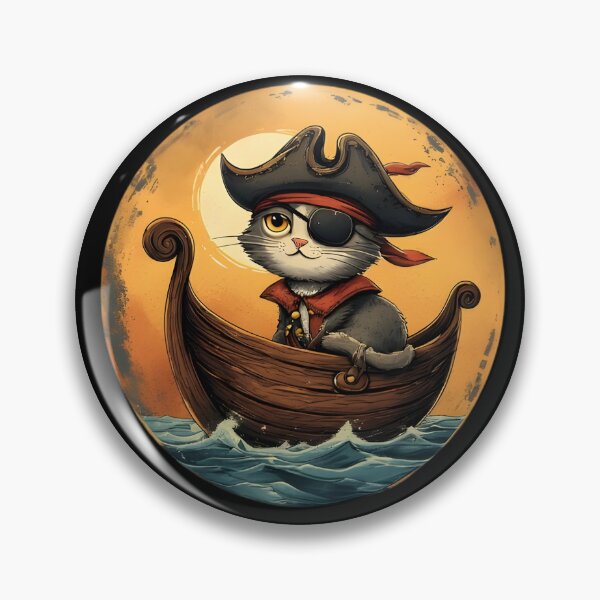Item preview, Pirate Cat #3 designed and sold by Sam-Tada.
