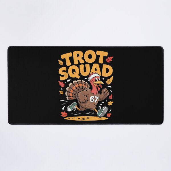 Item preview, Funny Turkey Trot Squad Runner Number Sixty-Seven Thanksgiving Day designed and sold by NguboNorento.