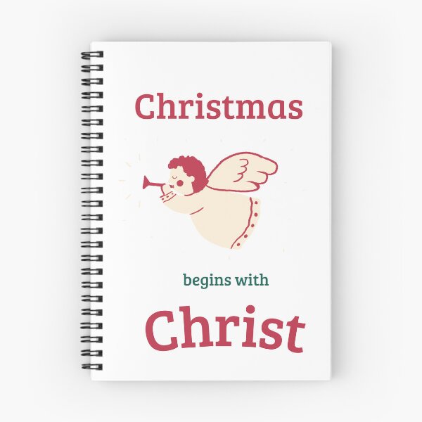 Item preview, Christmas begins with Christ designed and sold by FaithOverFearCa.