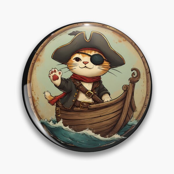 Item preview, Pirate Cat #5 designed and sold by Sam-Tada.
