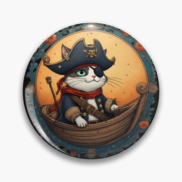 Item preview, Pirate Cat #6 designed and sold by Sam-Tada.