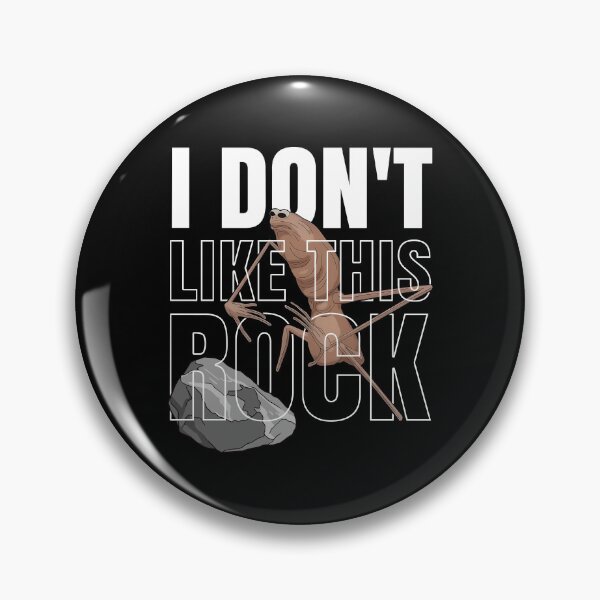 Item preview, I Don't Like This Rock Marcus The Worm Meme designed and sold by anamarquesarts.