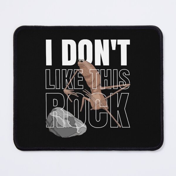 Item preview, I Don't Like This Rock Marcus The Worm Meme designed and sold by anamarquesarts.