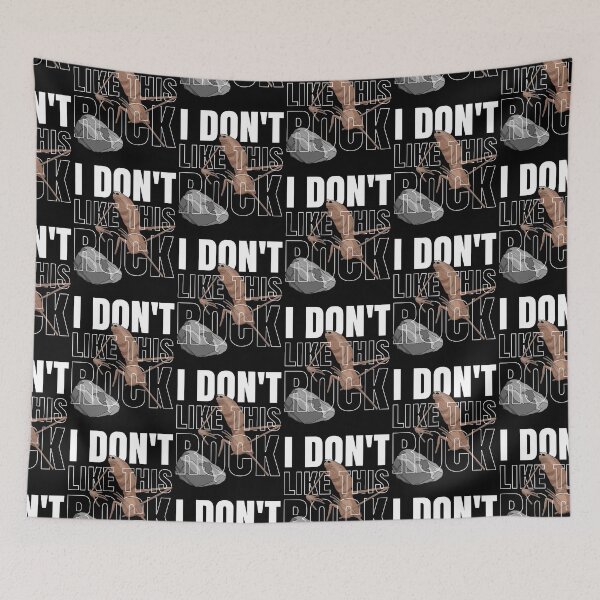 Item preview, I Don't Like This Rock Marcus The Worm Meme designed and sold by anamarquesarts.