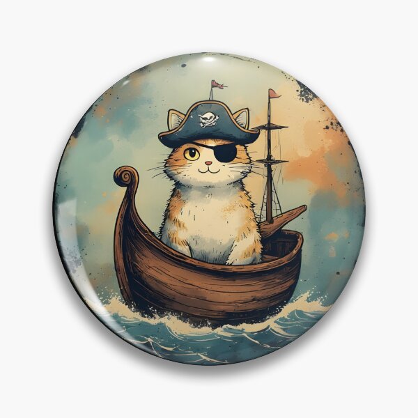 Item preview, Pirate Cat #7 designed and sold by Sam-Tada.