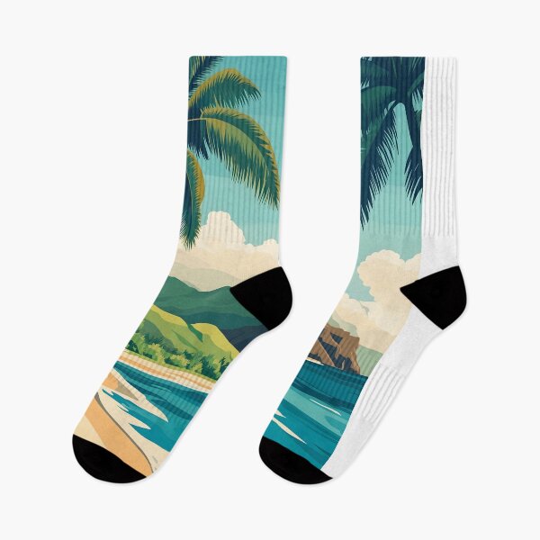 Item preview, 11 Hawaii Travel Poster designed and sold by Lucy Goosy Art.