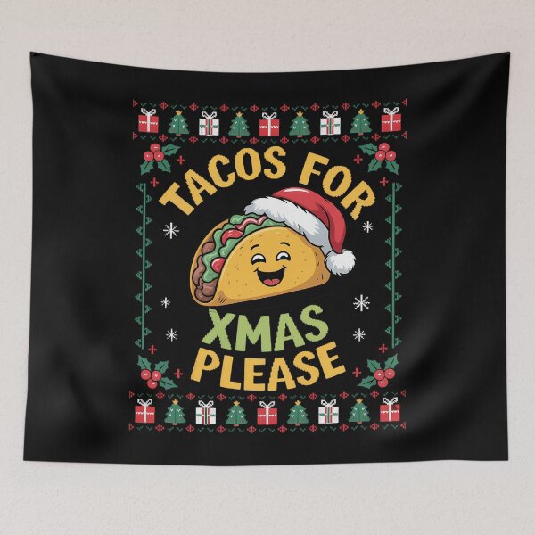 Item preview, Tacos For Christmas Please Mexican Food Xmas Taco designed and sold by Sea4Adventures.