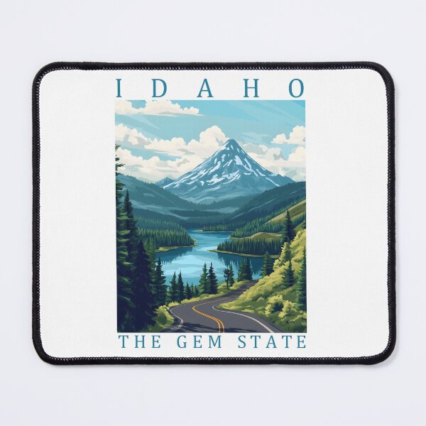 Item preview, 12 Idaho Travel Poster designed and sold by Lucy Goosy Art.