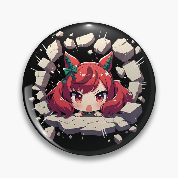 Item preview, Nice Nature Uma Musume Pretty Derby Chibi Peeking Anime designed and sold by TorbenKuhano.