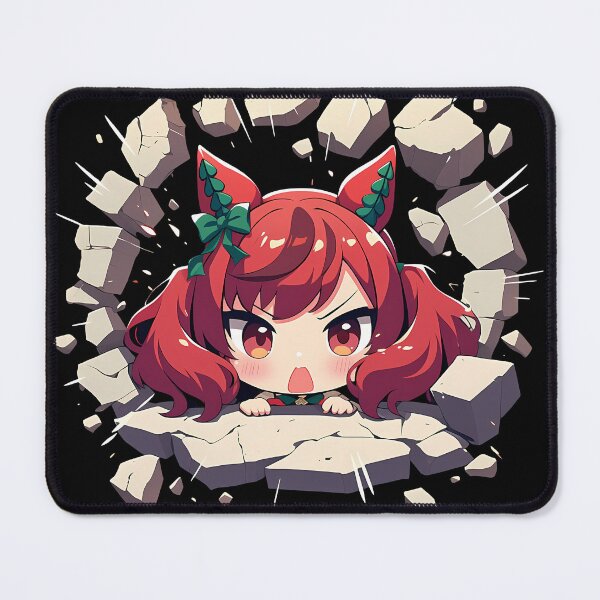 Item preview, Nice Nature Uma Musume Pretty Derby Chibi Peeking Anime designed and sold by TorbenKuhano.