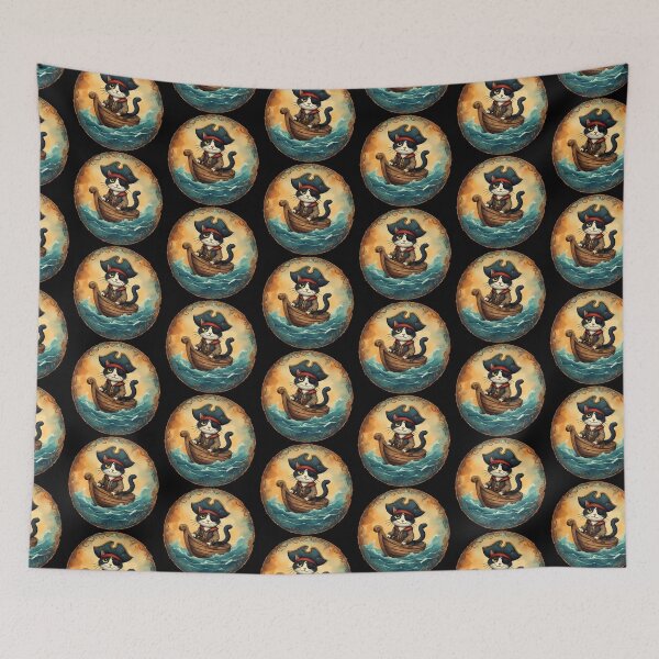 Item preview, Pirate Cat #9 designed and sold by Sam-Tada.