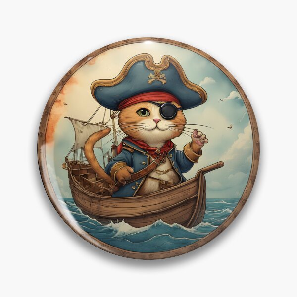 Item preview, Pirate Cat #10 designed and sold by Sam-Tada.
