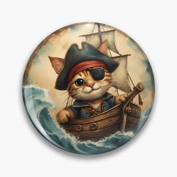 Item preview, Pirate Cat #11 designed and sold by Sam-Tada.