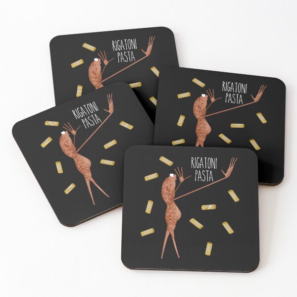 Item preview, Marcus the Worm Rigatoni Pasta designed and sold by anamarquesarts.