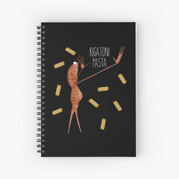 Item preview, Marcus the Worm Rigatoni Pasta designed and sold by anamarquesarts.