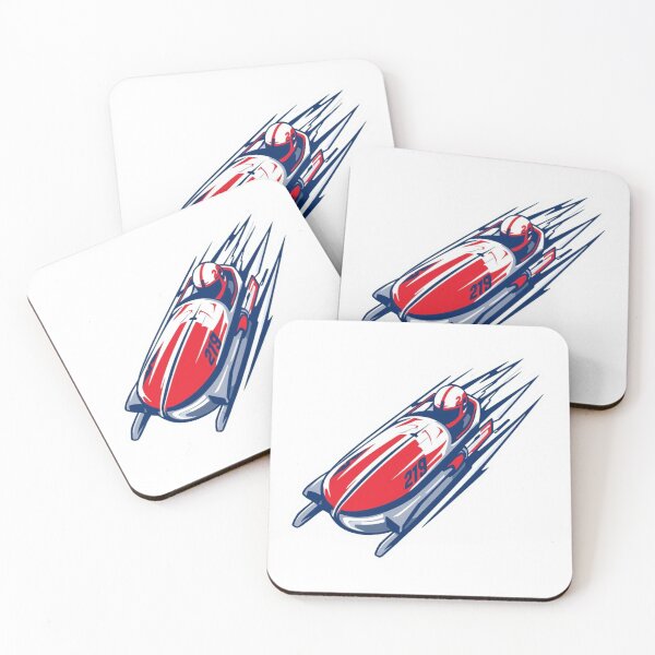 Item preview, Bobsled Racing Down the Track designed and sold by LewpyG.