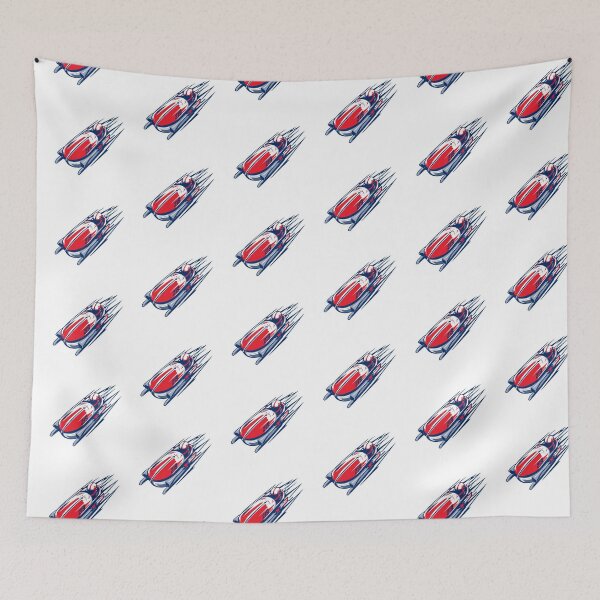Item preview, Bobsled Racing Down the Track designed and sold by LewpyG.