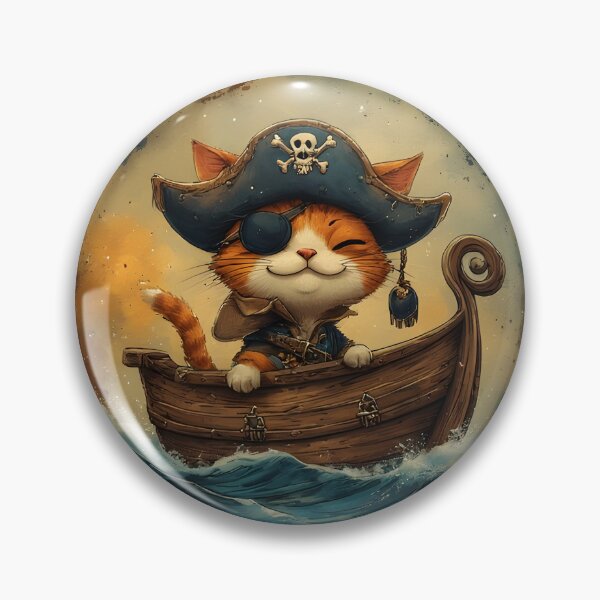 Item preview, Pirate Cat #12 designed and sold by Sam-Tada.