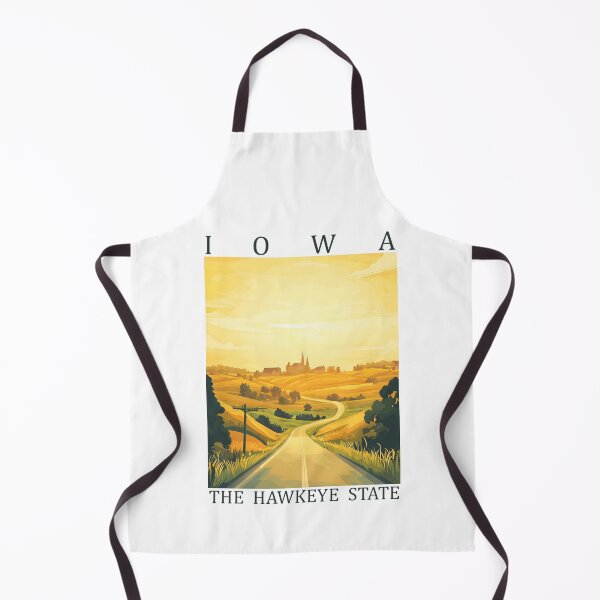 Artikelvorschau, 15 Iowa Reiseplakat entworfen und verkauft von Lucy Goosy Art.